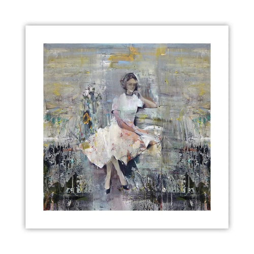 Affisch - Klassisk och modern - 40x40 cm