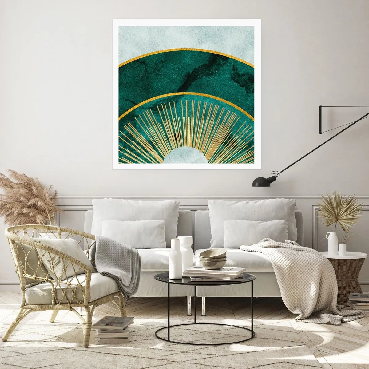 Affisch - Ett annorlunda solsystem - 50x50 cm