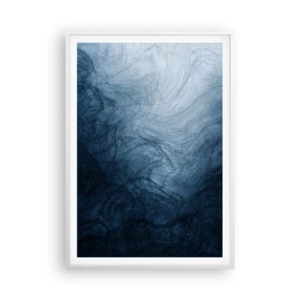 Affisch i vit ram - Nå djupt in - 70x100 cm