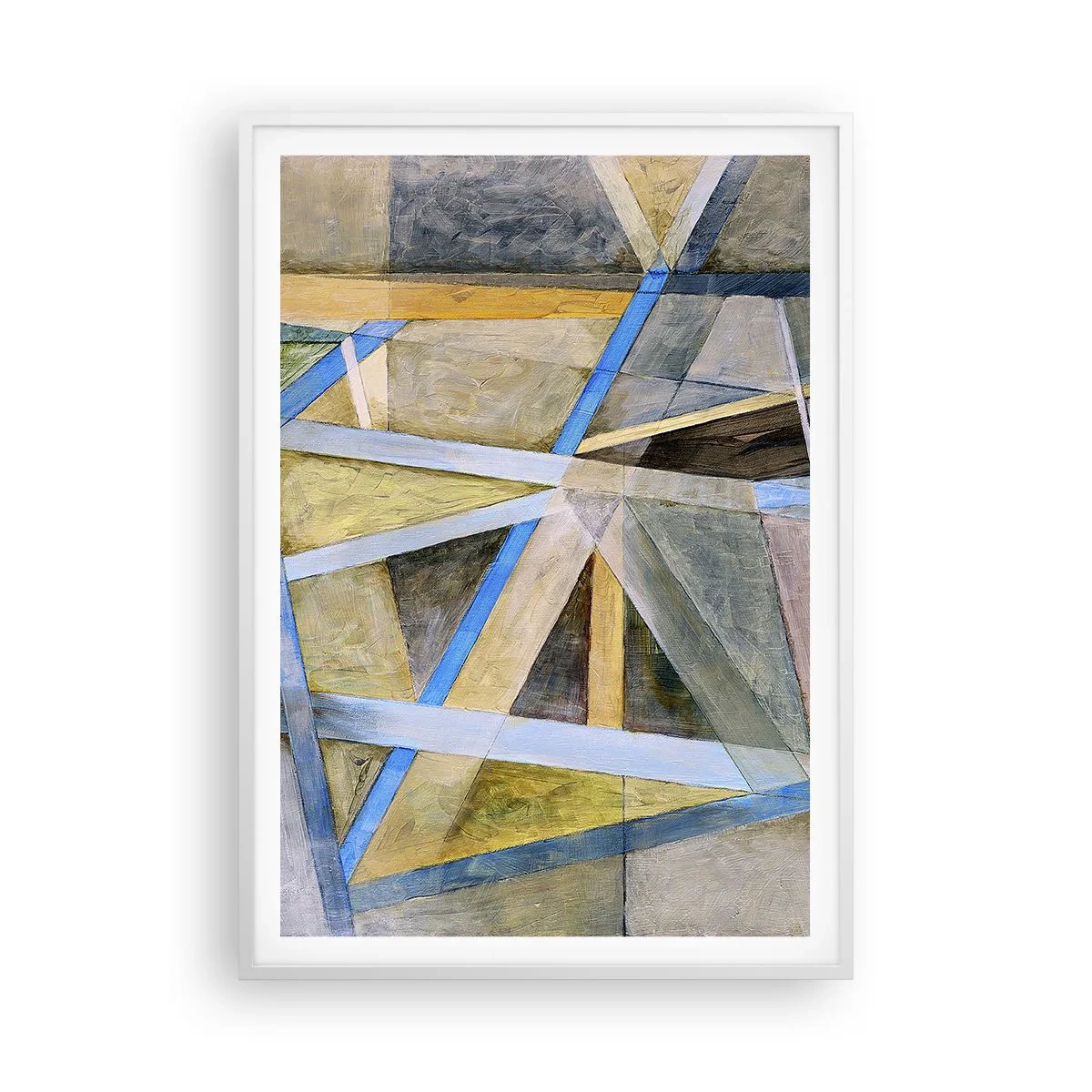 Affisch i vit ram - Rakt fram eller diagonalt? - 70x100 cm