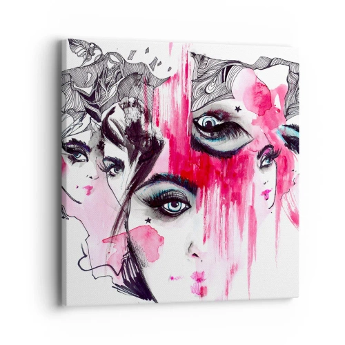 Canvastavla - Bild på duk - , - 40x40 cm