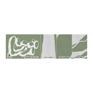 Provbit av fototapet Premium Sand - Rymdens kallelse - Minimalism, Boho, Bit - 100x30 cm