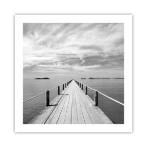 Affisch - Kanske en resa... - 50x50 cm