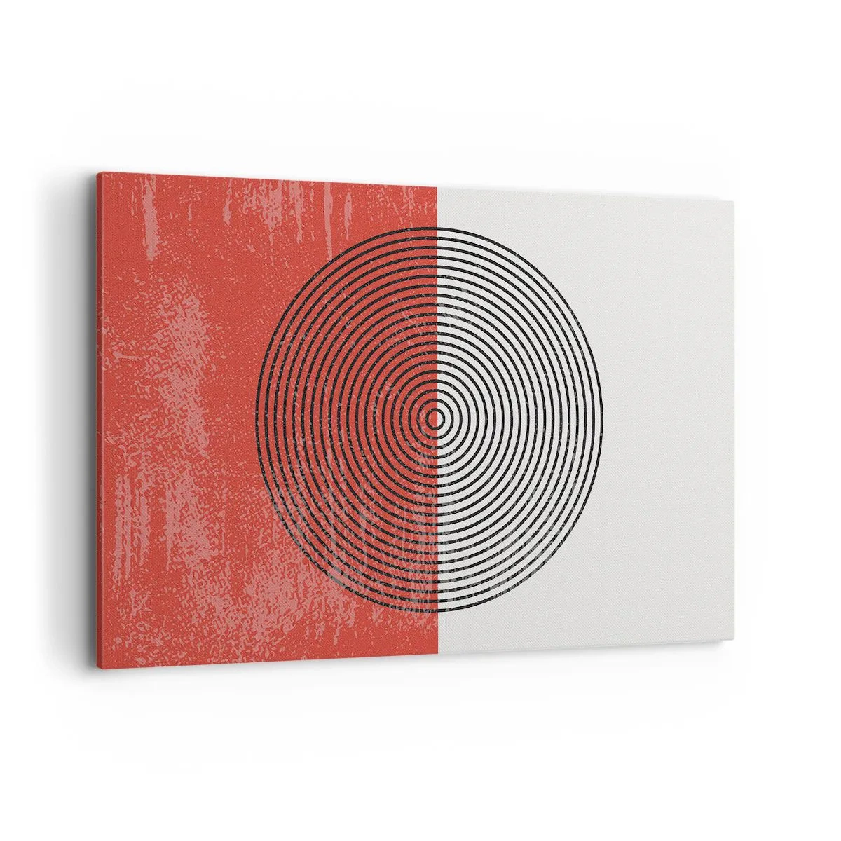 Canvastavla - Bild på duk - Mitt i prick - 120x80 cm