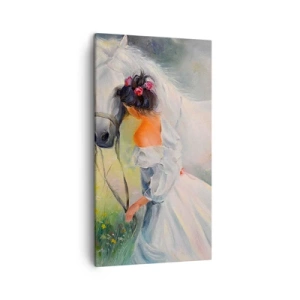 Canvastavla - Bild på duk - Ur en vacker dröm - 45x80 cm