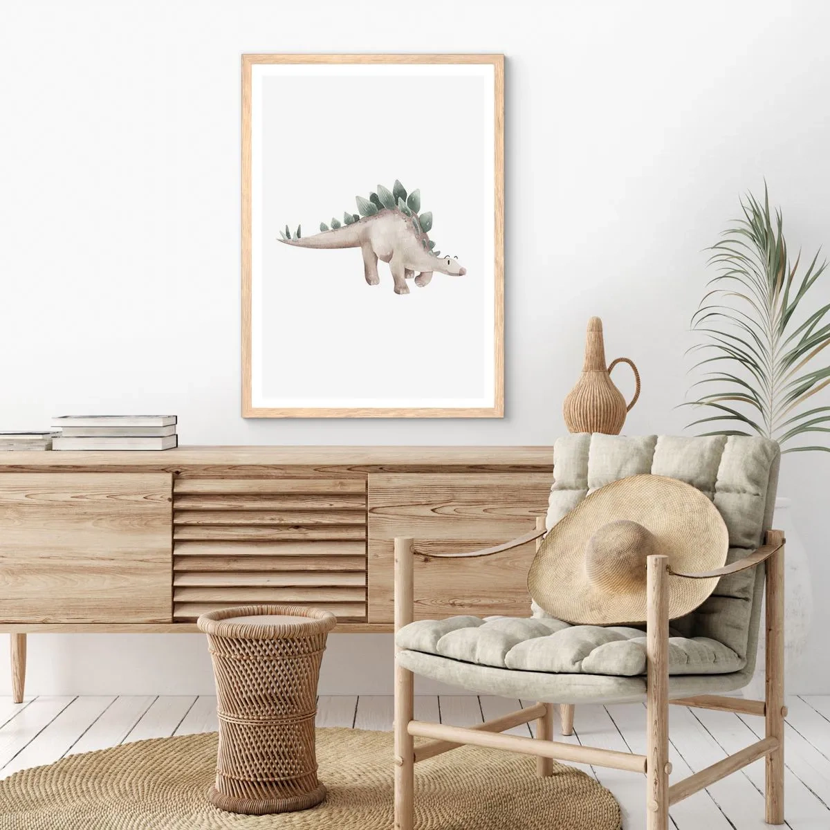 Affisch i ram av ljusek - Er vän - 30x40 cm