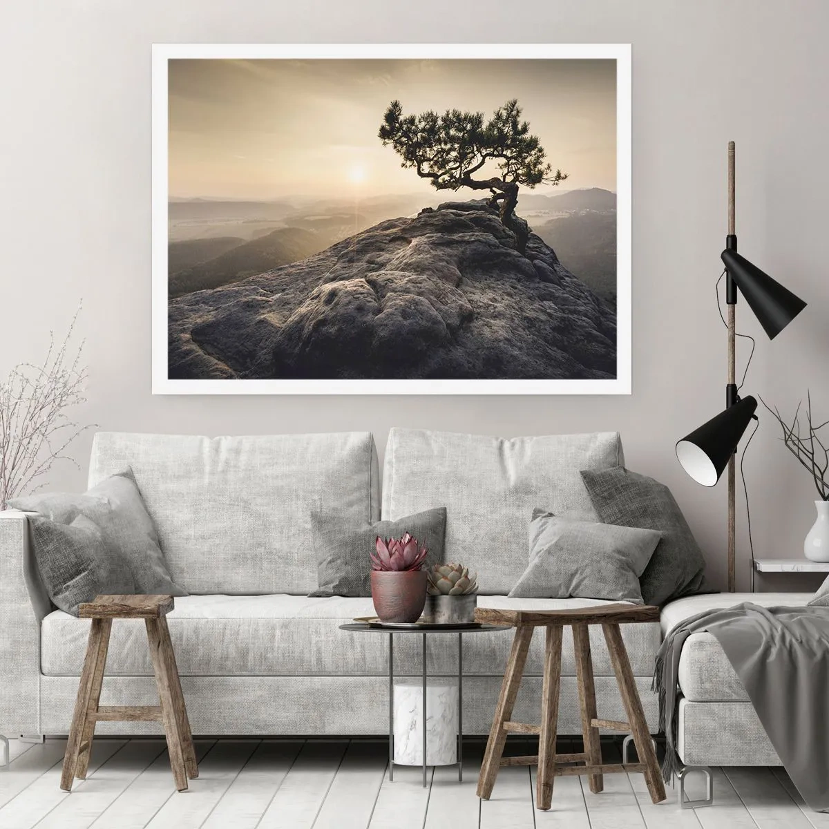Affisch - Livet vinner alltid - 40x30 cm