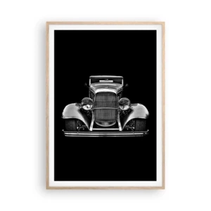 Affisch i ram av ljusek - En sann gentleman - 70x100 cm