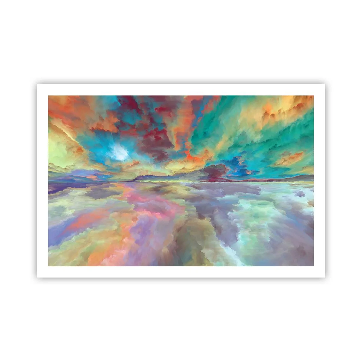 Affisch - Två himlar - 91x61 cm