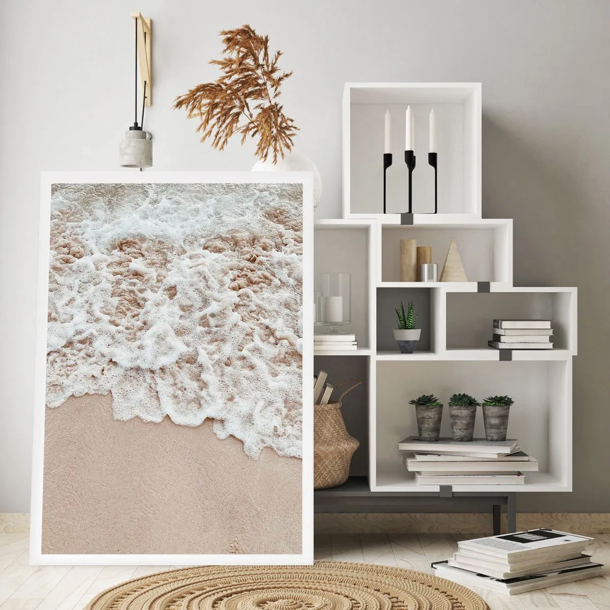 Affisch - Strax tillbaka - 30x40 cm