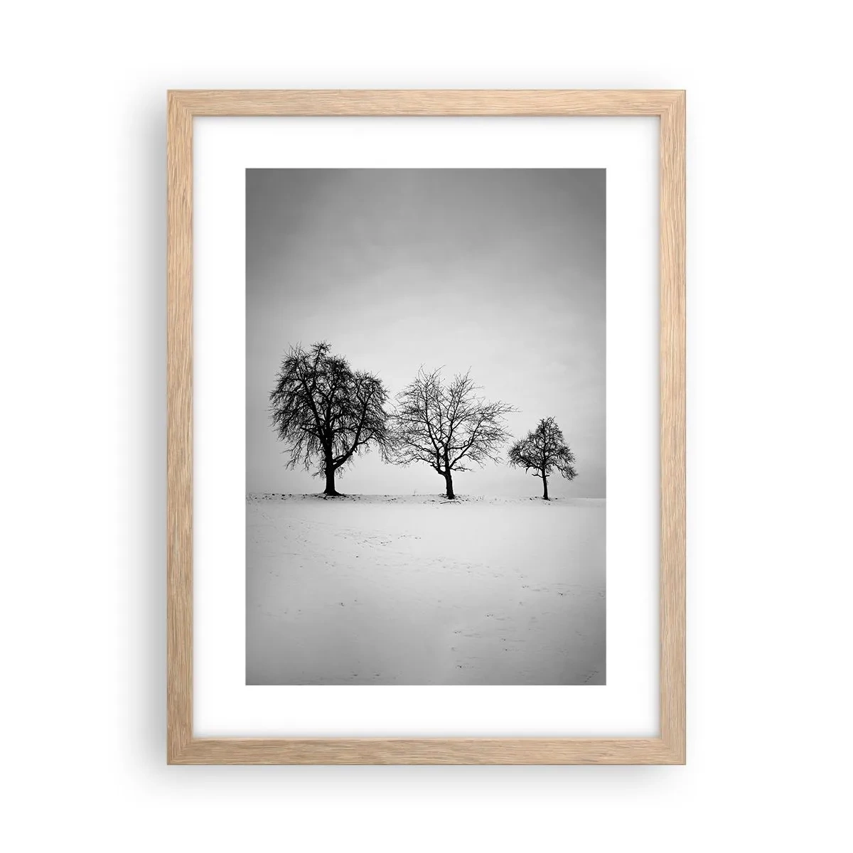 Affisch i ram av ljusek - Vad drömmer de om? - 30x40 cm