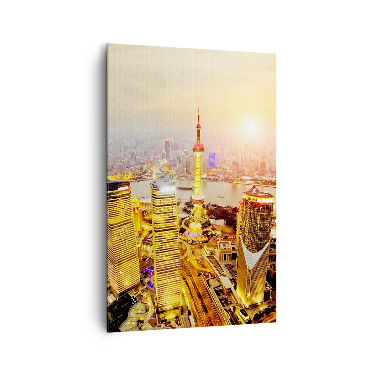 Canvastavla - Bild på duk - Asiatisk dröm - 80x120 cm