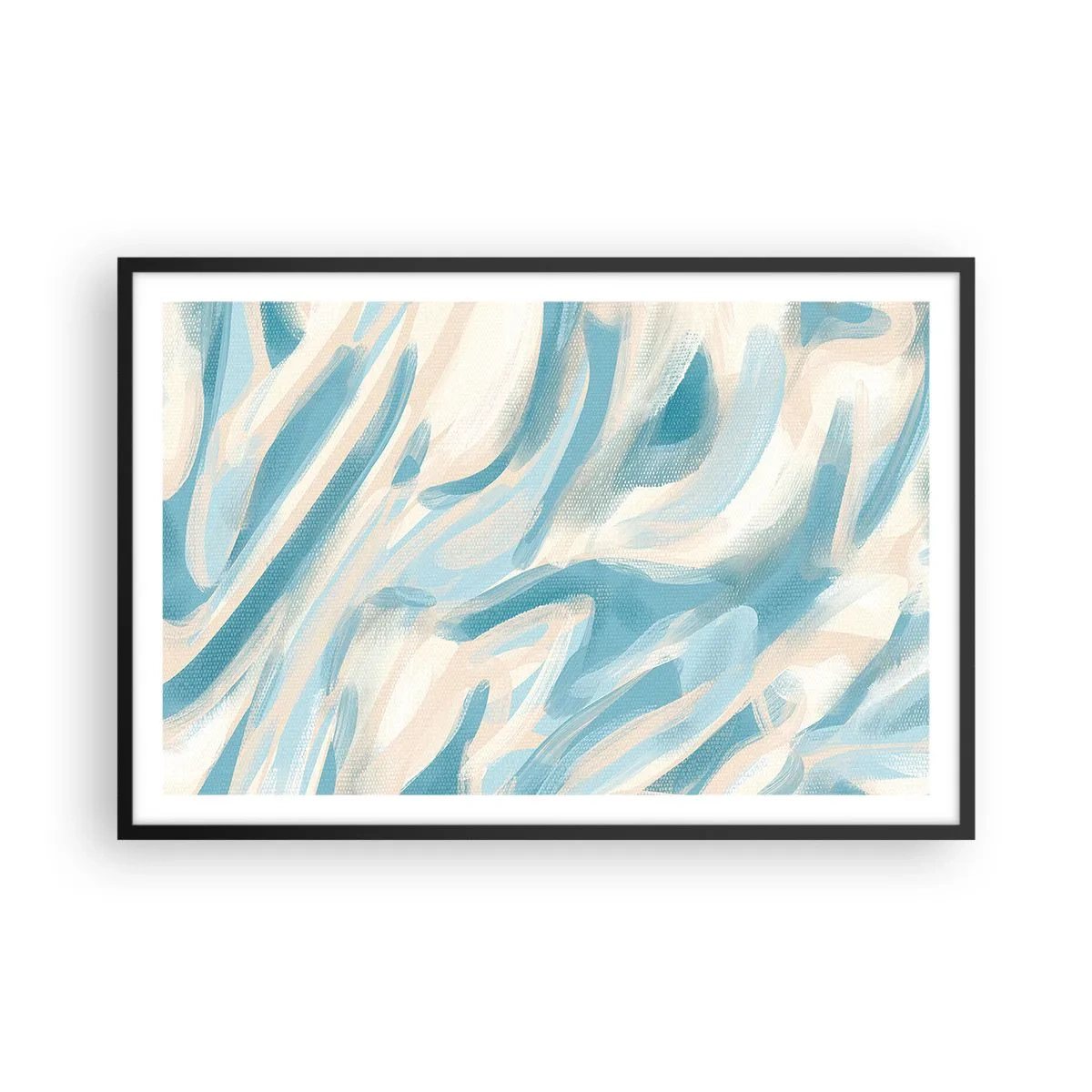 Affisch i svart ram - Vårvindar - 91x61 cm