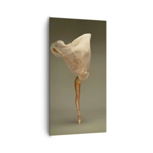 Canvastavla - Bild på duk - Den lyfter snart - 65x120 cm