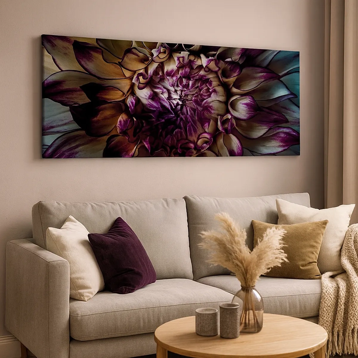 Canvastavla - Bild på duk - Blommande ungdom - 30x30 cm