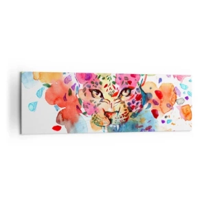 Canvastavla - Bild på duk - Skönheten och odjuret - 160x50 cm