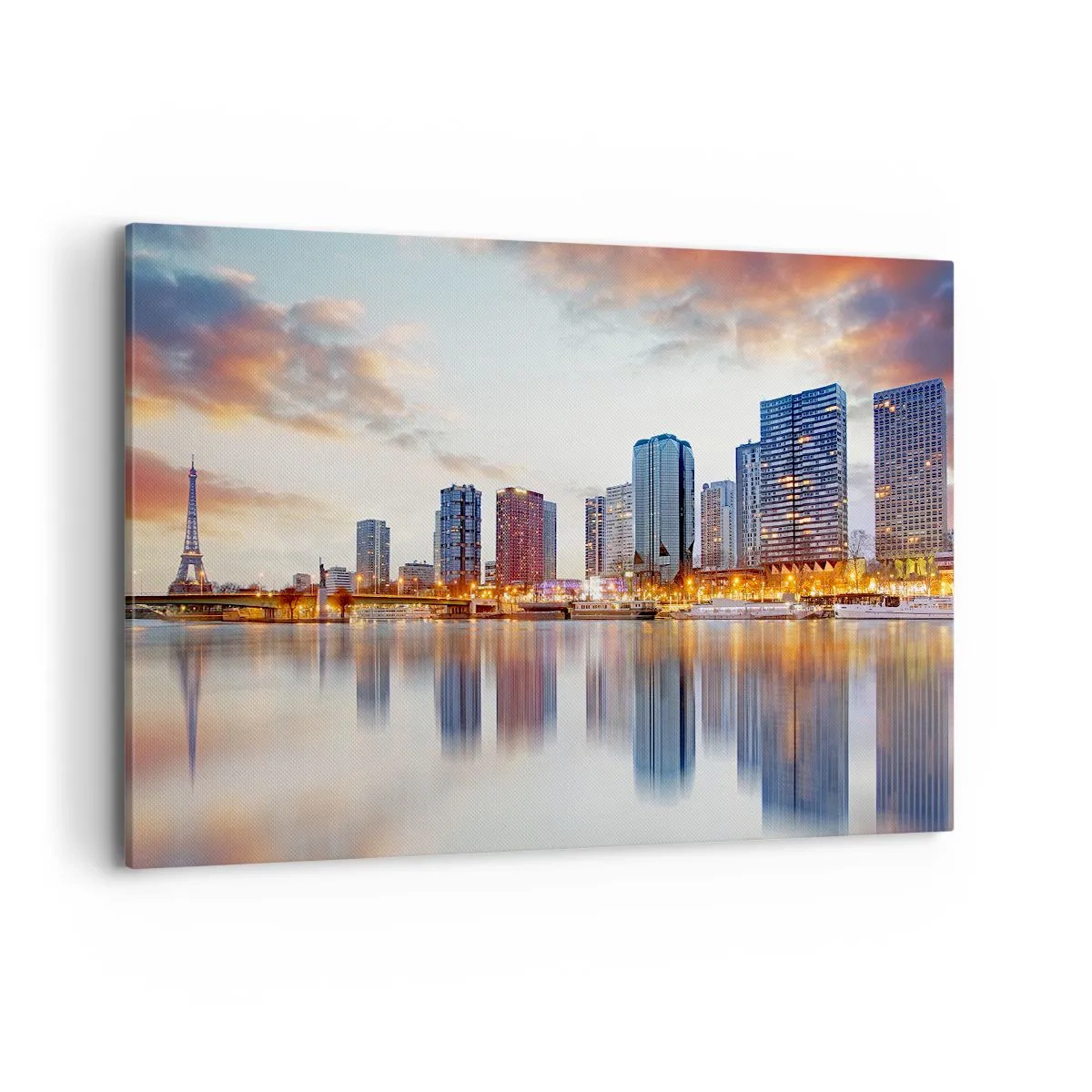 Canvastavla - Bild på duk - Paris monumentala lugn - 120x80 cm