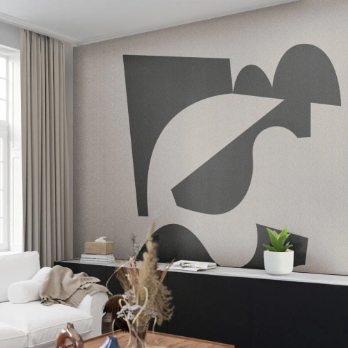 Fototapet Premium Sand - För självmontering - Abstraktion, Boho, Minimalism - 450x315 cm