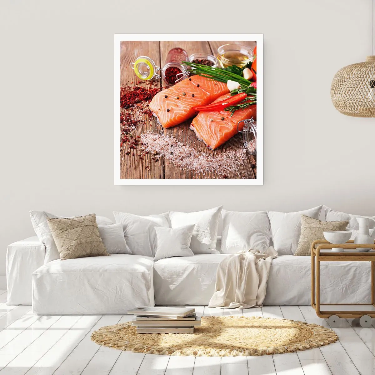 Affisch - Norskt äventyr i köket - 30x30 cm