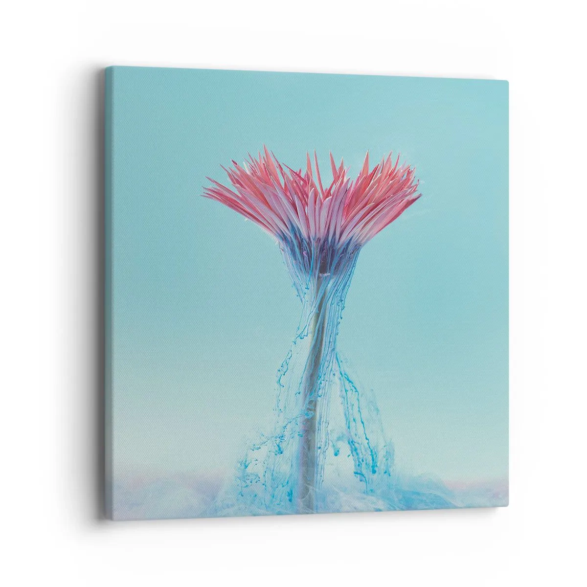 Canvastavla - Bild på duk - I upplivande famn - 40x40 cm