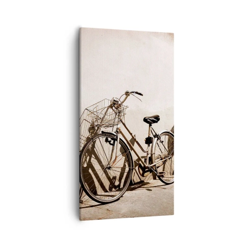 Canvastavla - Bild på duk - Oförglömlig charm av det förflutna - 55x100 cm