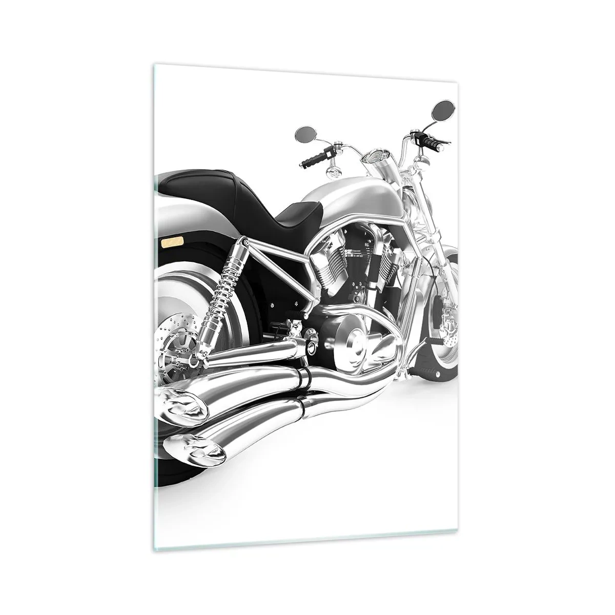 Glastavla - Bild på glas - Samlarens dröm - 50x70 cm
