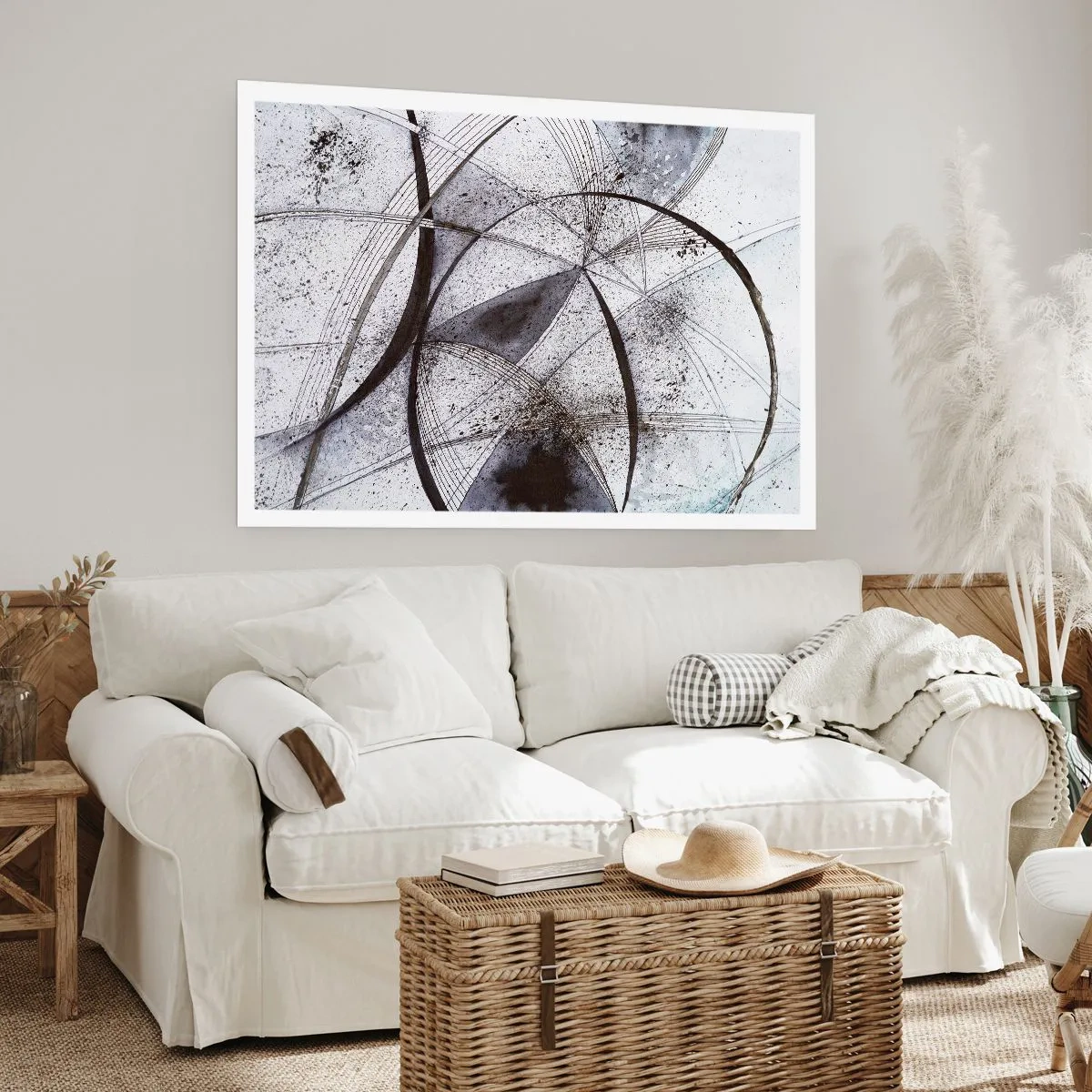 Affisch - Futuristisk fantasi - 91x61 cm