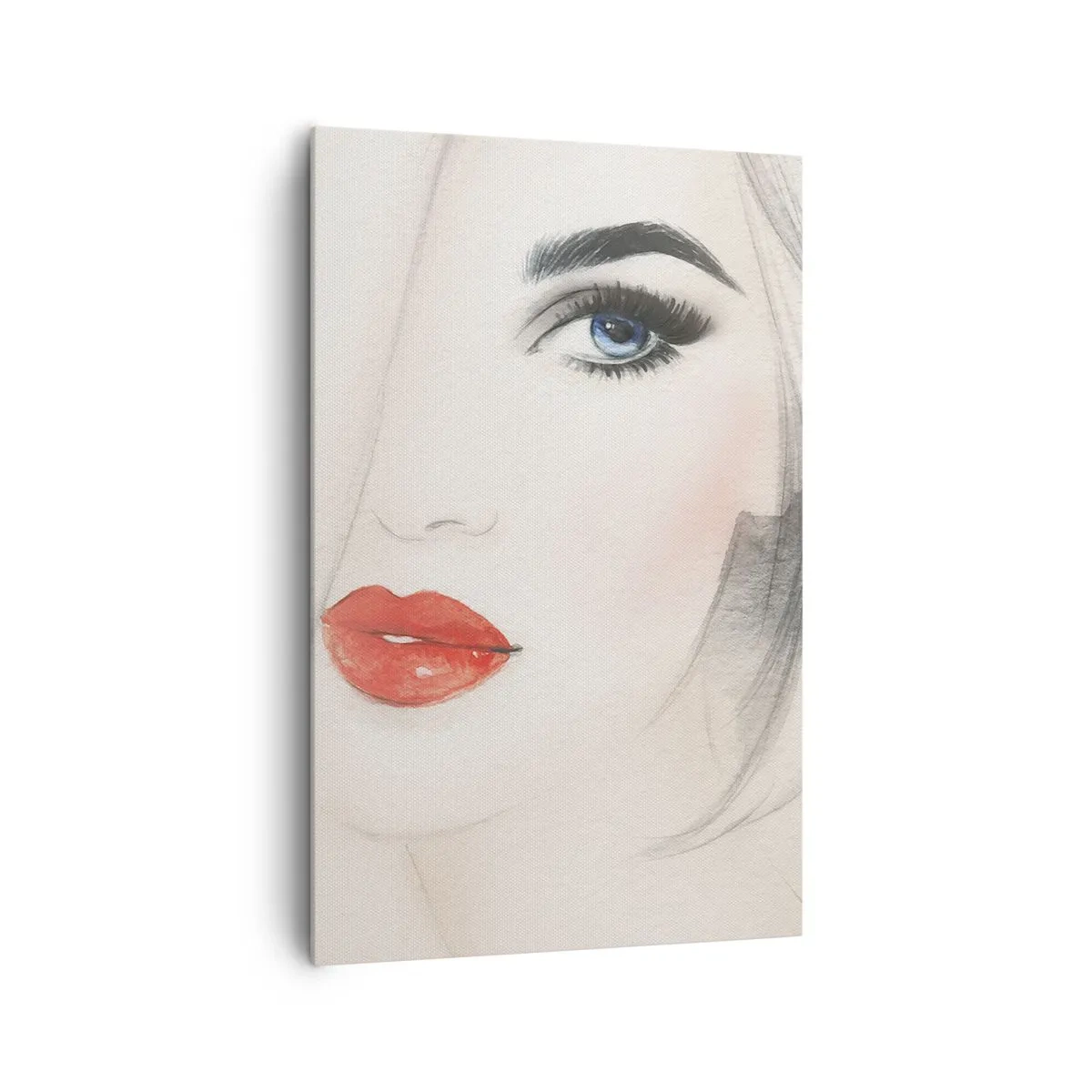 Canvastavla - Bild på duk - Hypnotiserar och bedårar - 80x120 cm