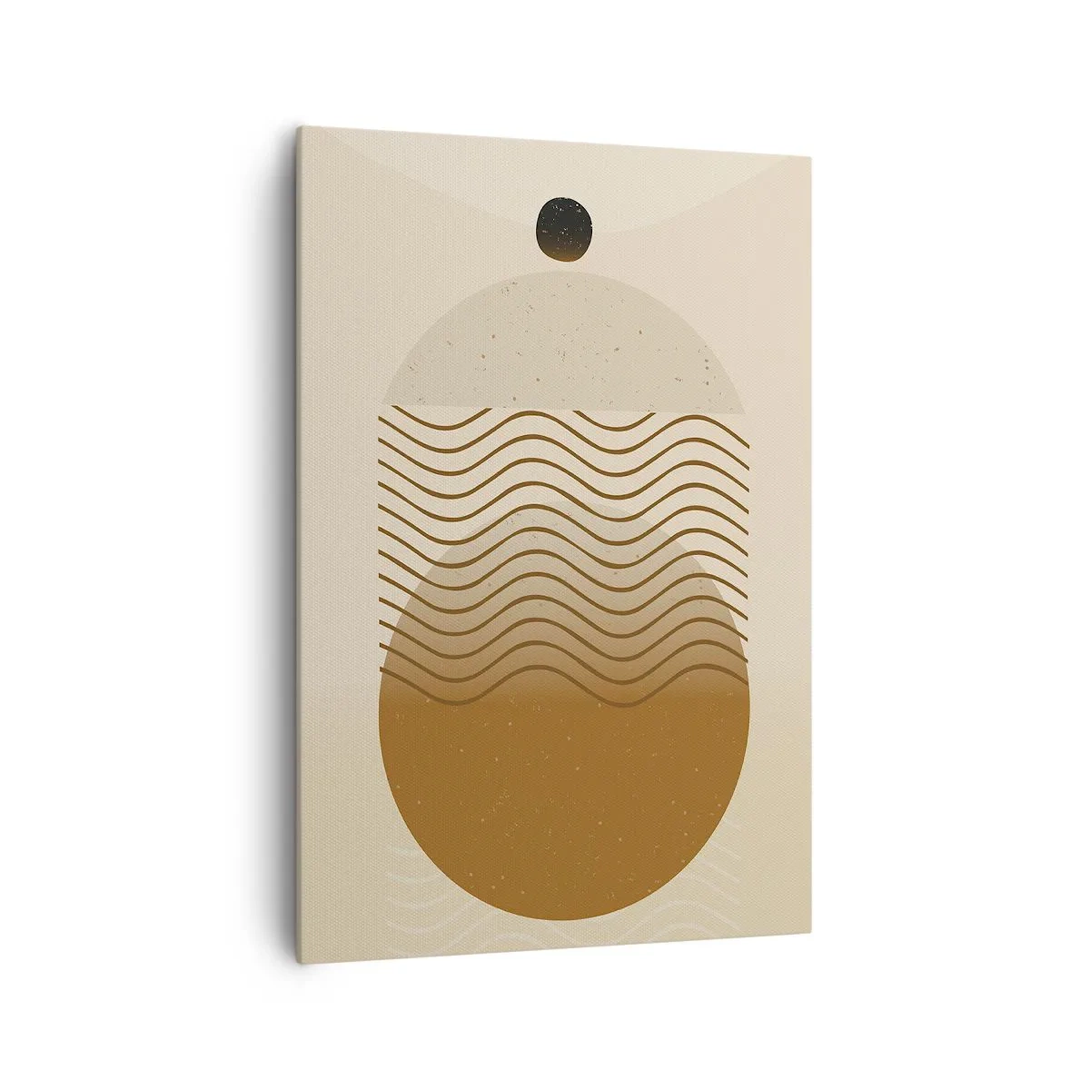 Canvastavla - Bild på duk - Om geometriska figurers ursprung - 70x100 cm