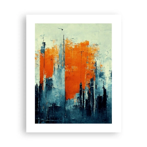 Affisch - Modernt landskap - 40x50 cm
