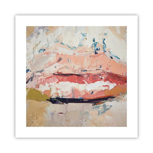 Affisch - Väcker sinnen - 40x40 cm