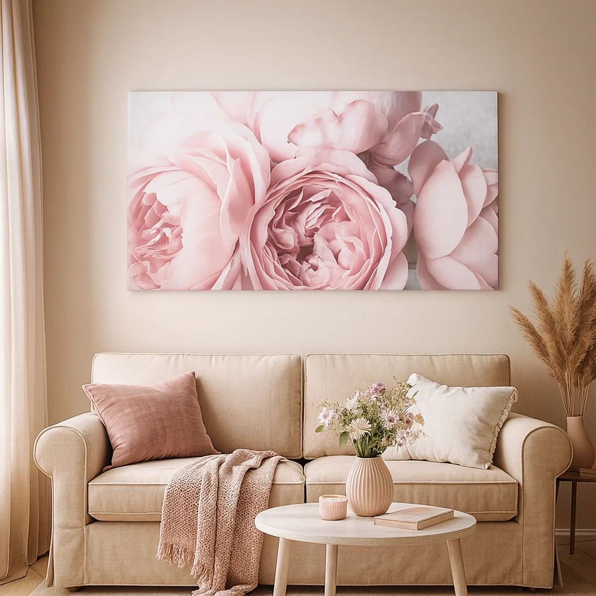 Canvastavla - Bild på duk - För romantikerna - 30x30 cm