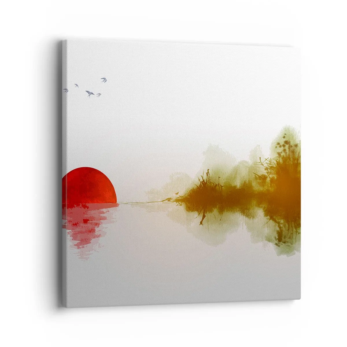 Canvastavla - Bild på duk - Ett löfte om lugn - 40x40 cm