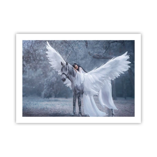 Affisch - En stund full av inspiration - 70x50 cm