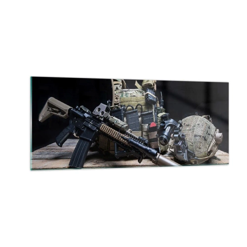 Glastavla - Bild på glas - Ledig! - 100x40 cm