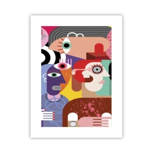 Affisch - Vi är från Picasso - 30x40 cm
