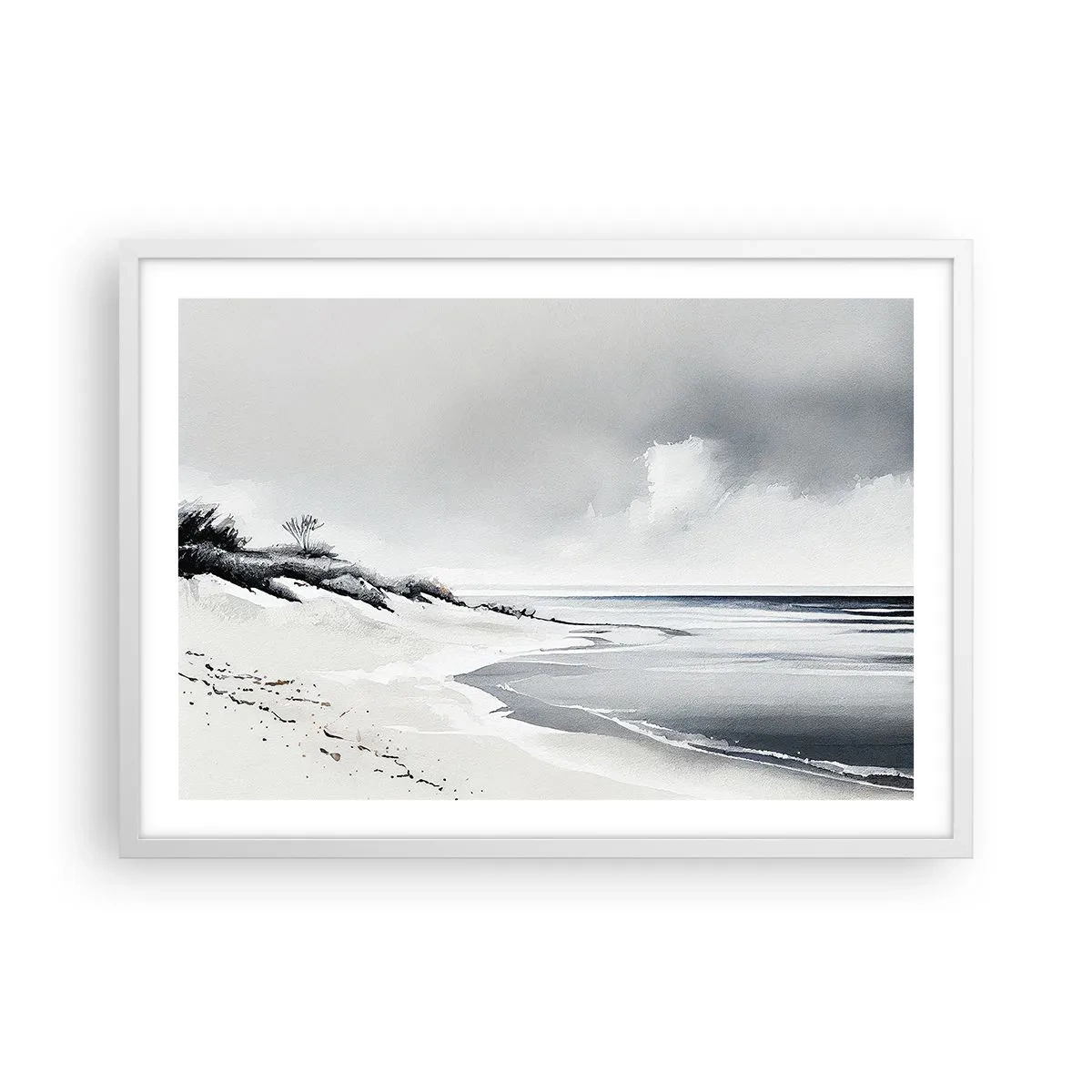 Affisch i vit ram - Alltid tillsammans - 70x50 cm
