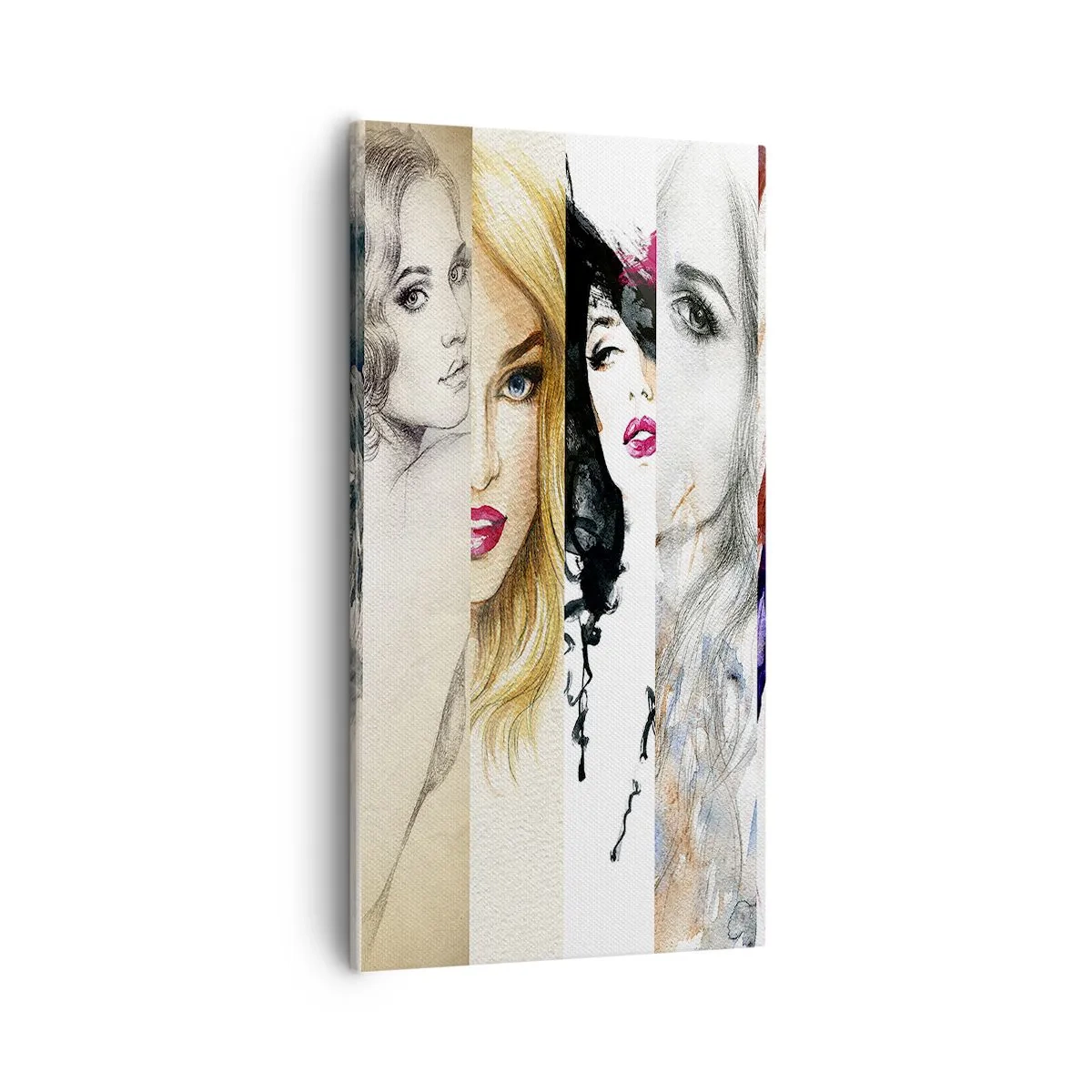 Canvastavla - Bild på duk - Det är alltid DU - 55x100 cm