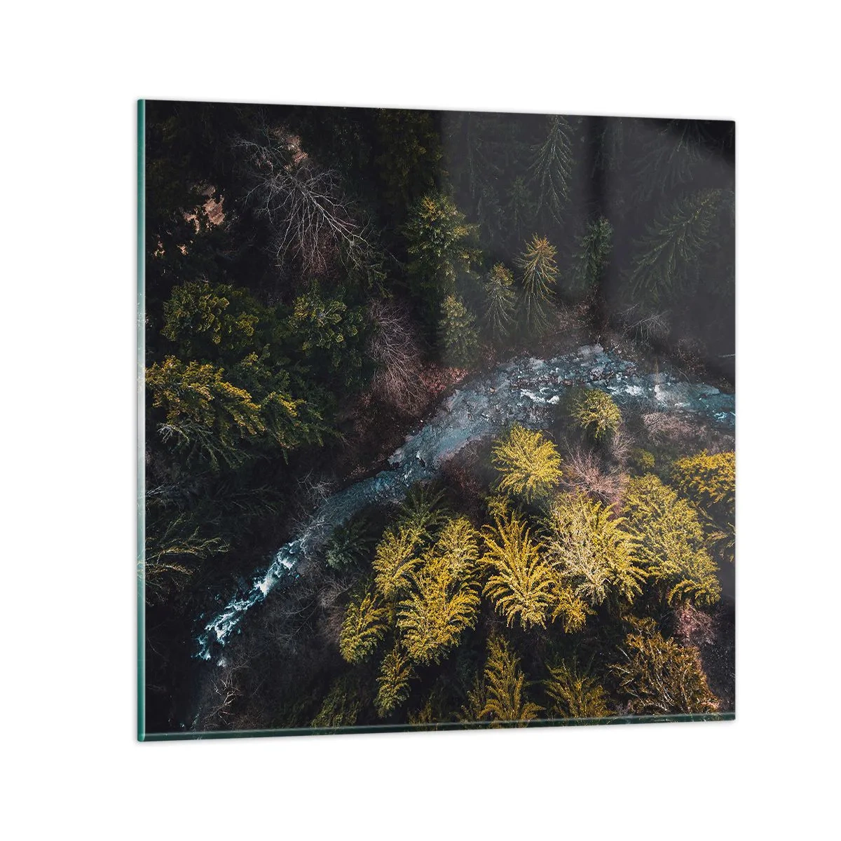 Glastavla - Bild på glas - Snabbt, allt snabbare - 30x30 cm