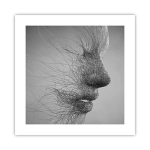 Affisch - Vindens ande - 40x40 cm