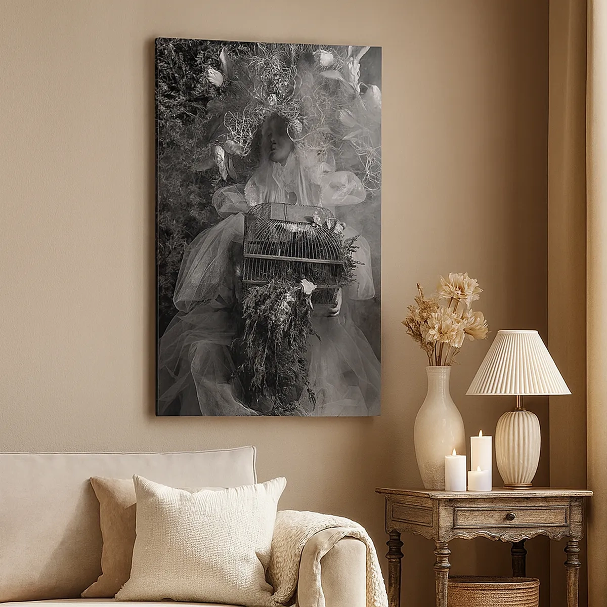 Canvastavla - Bild på duk - Bara Moder - Natur - 50x70 cm