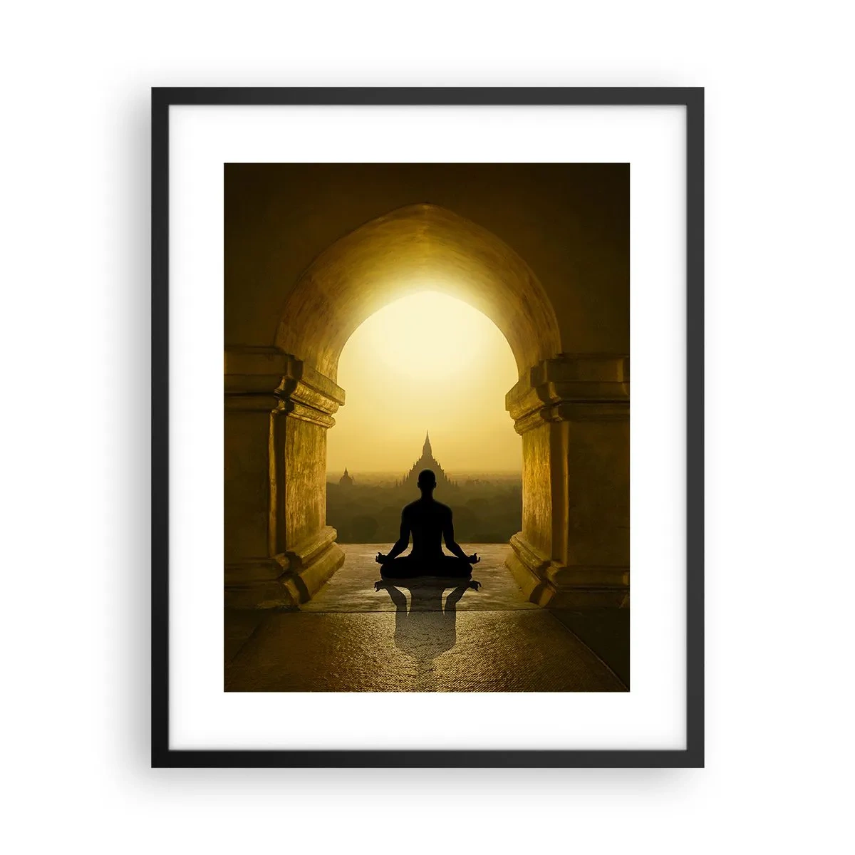 Affisch i svart ram - Full harmoni - 40x50 cm