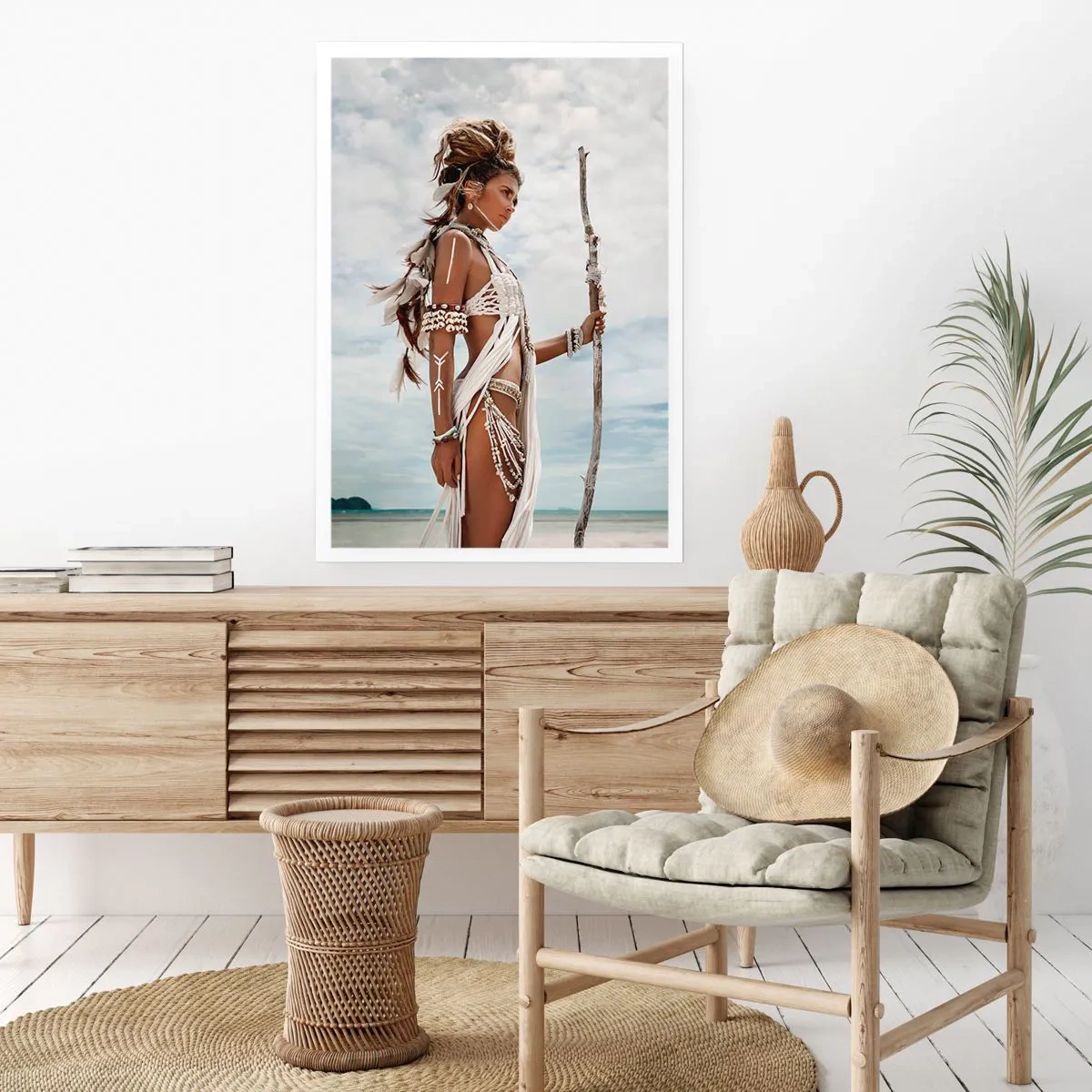 Affisch - Tropikens drottning - 50x70 cm