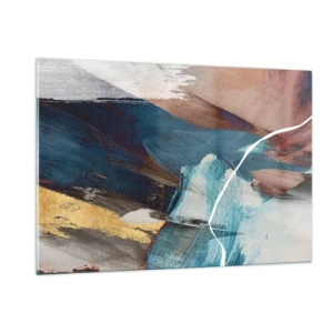 Glastavla - Bild på glas - Med styrka och energi - 120x80 cm