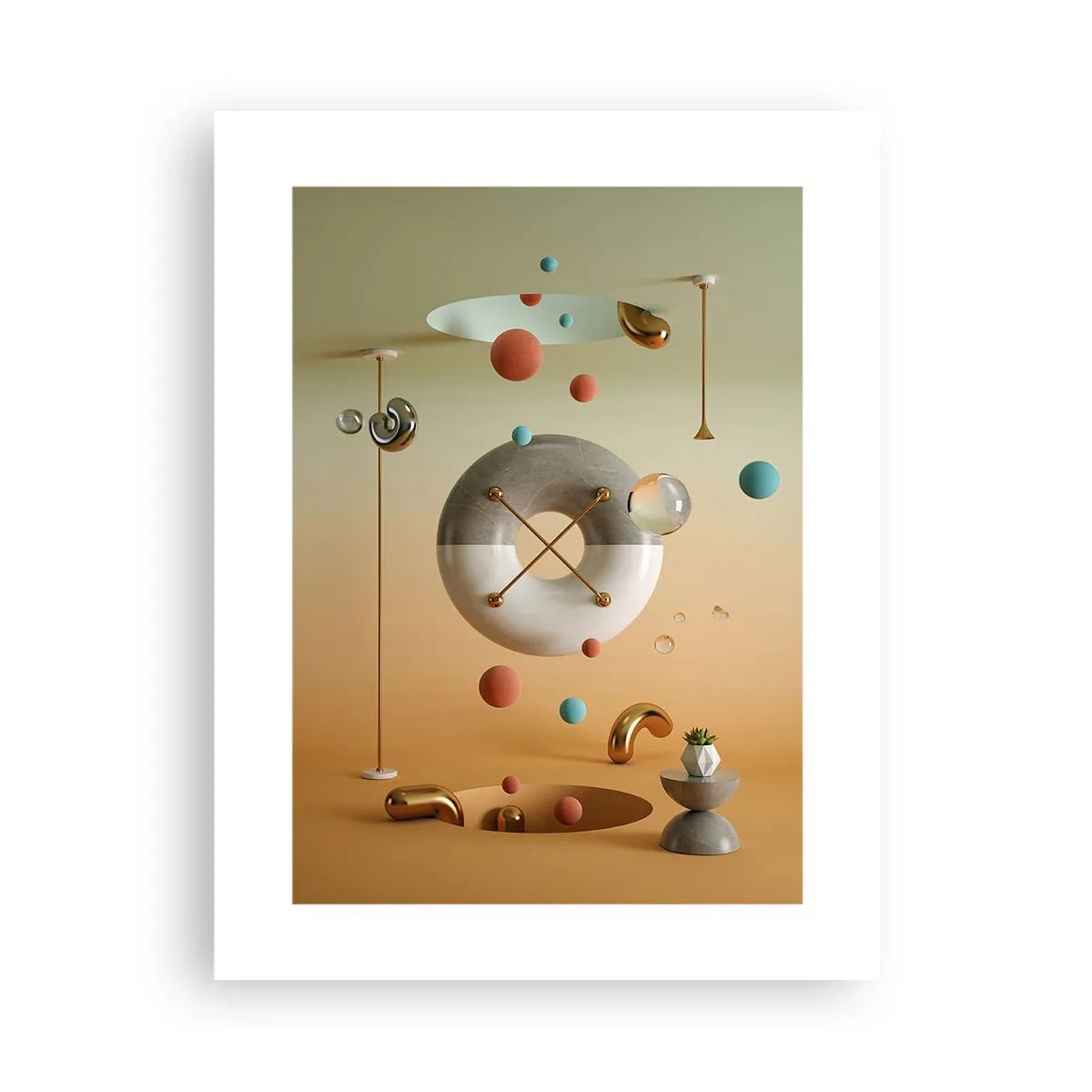 Affisch - Vad som helst kan hända - 30x40 cm