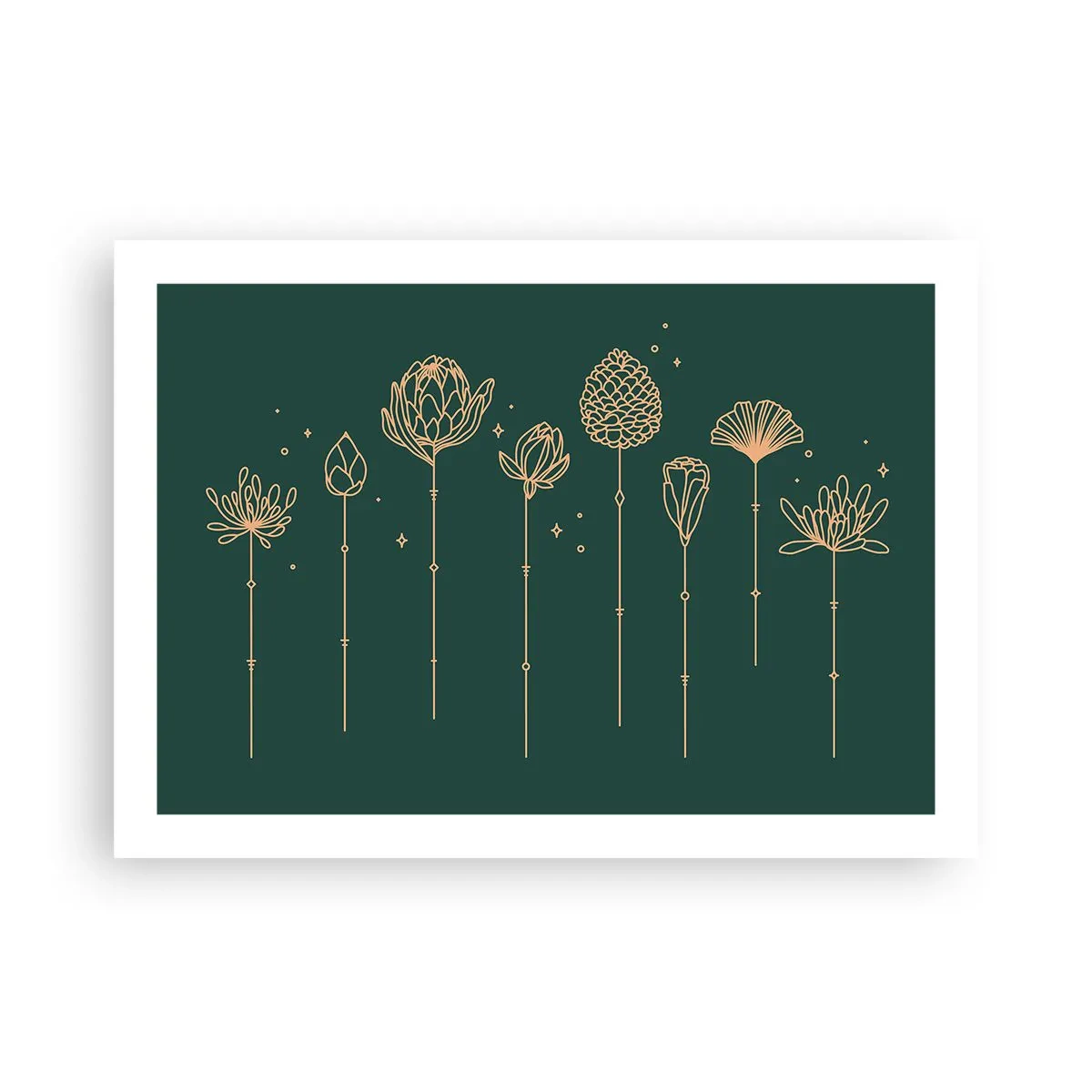 Affisch - Familjen ÖRTsson - 70x50 cm