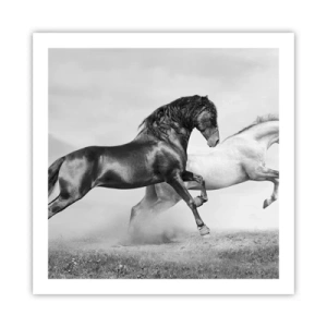 Affisch - Änglar och demoner - 60x60 cm