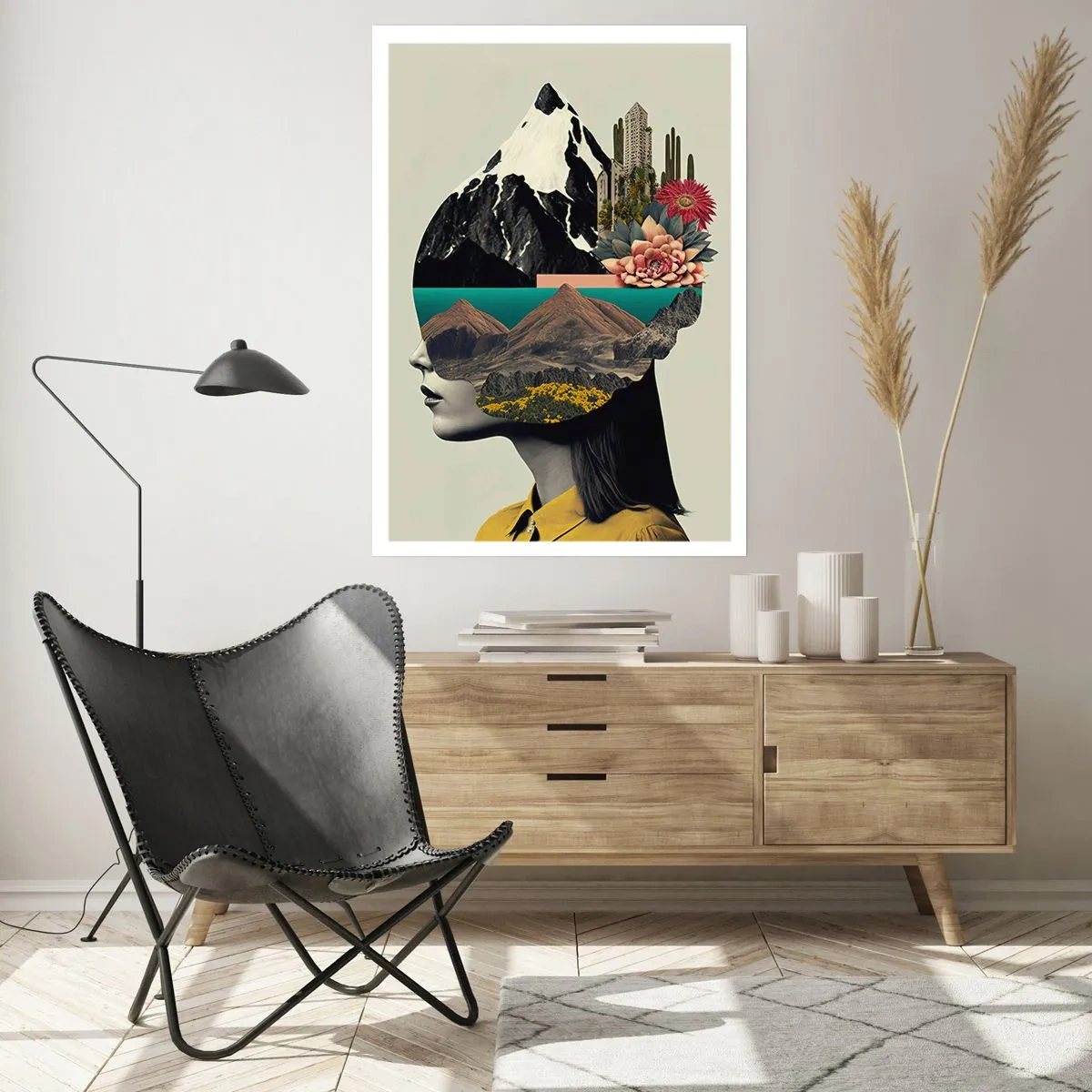 Affisch - Kvinnan - alltid ett mysterium - 61x91 cm