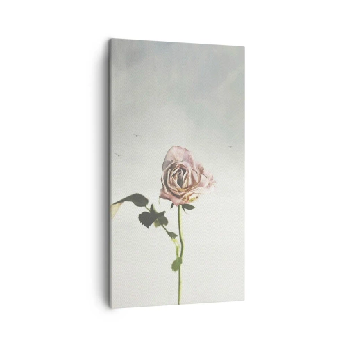 Canvastavla - Bild på duk - Vårens välkomst - 45x80 cm