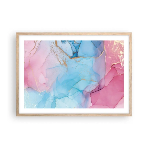 Affisch i ram av ljusek - Möte och infiltration - 70x50 cm